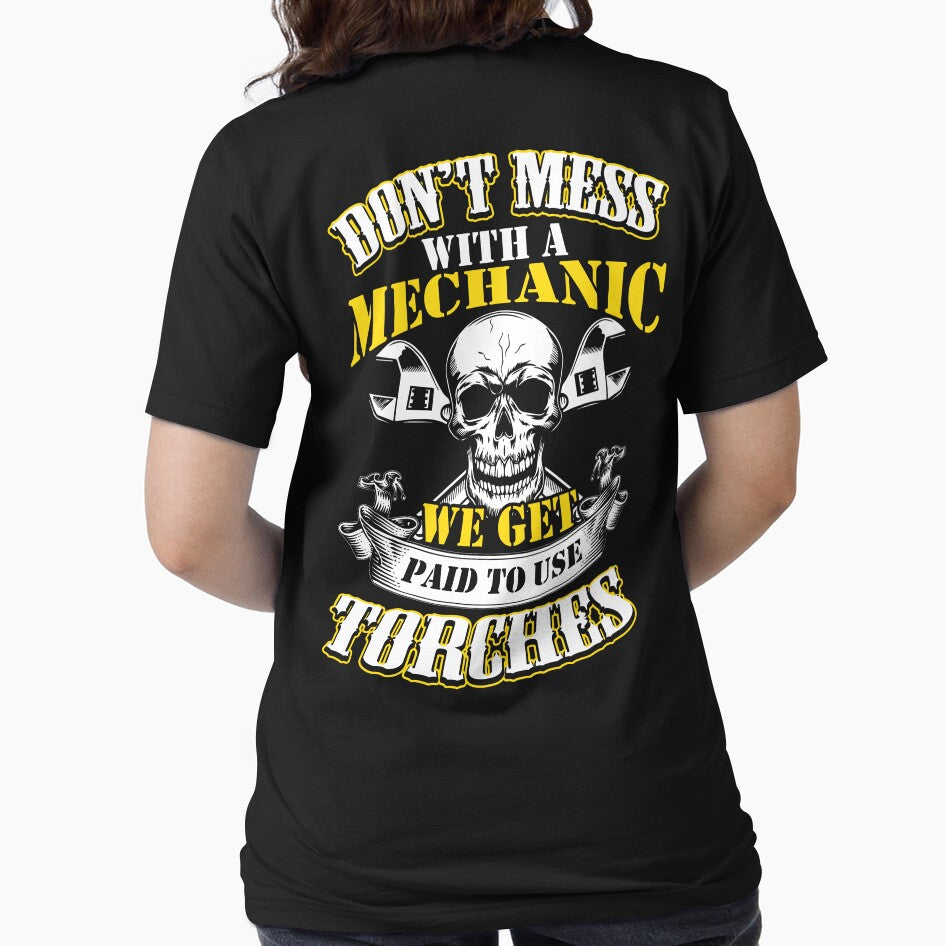Don't Mess With A Mechanic / Mechanics / Car by Tee Hub