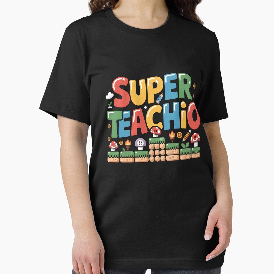 Super Teachio Teacher Appreciation Day Gaming by ViktoonShirts