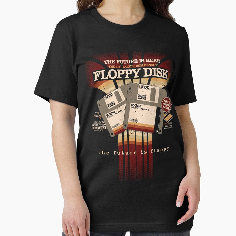 Vintage Tech Retro Computing Floppy Disk Humor by Nerd Shizzle