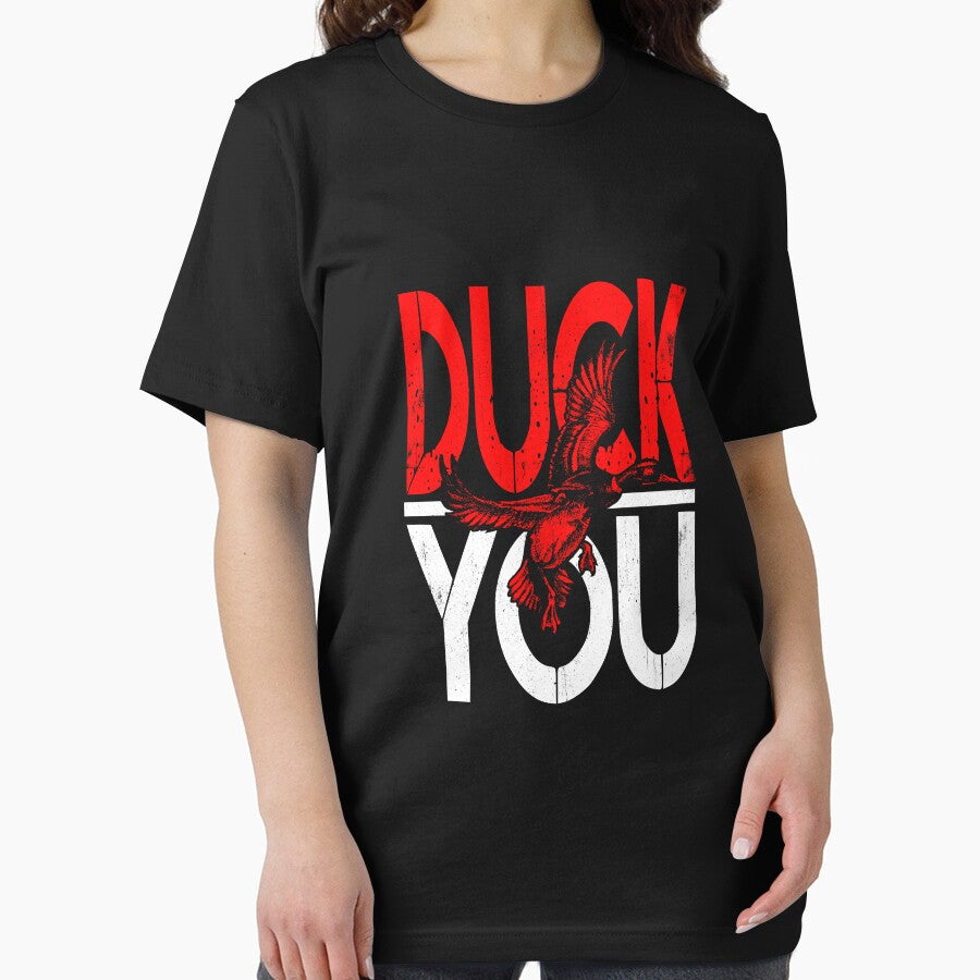 Duck You Duck Hunting Season Gift Funny Duck Hunter Gear by DynamicDesign