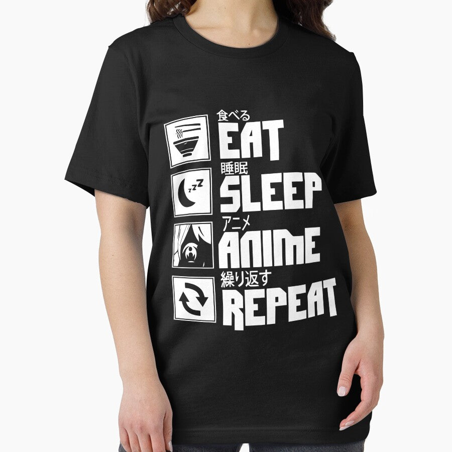 Eat Sleep Anime Repeat by Dream Imagine Create .