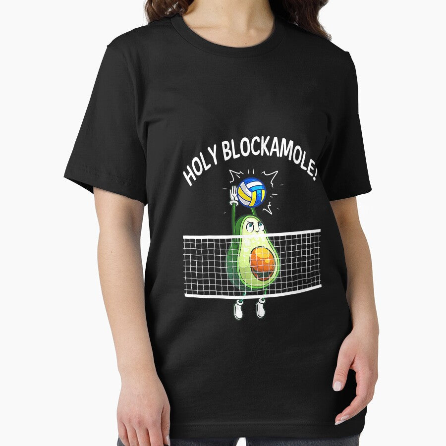 Holy Blockamole Volleyball Player by andrewbrian
