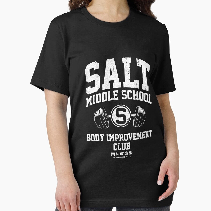 Salt Middle School Body Improvement Club T-Shirt by Maglnar307