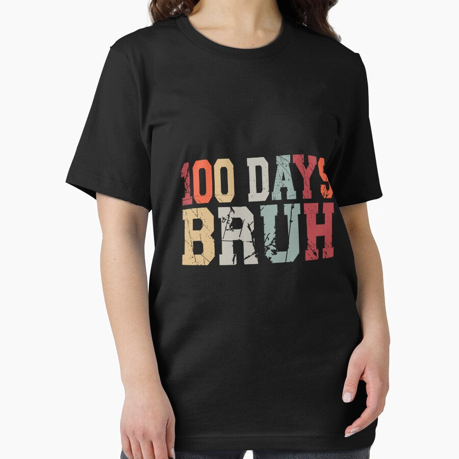 100 Days Bruh 100th Day School Student Teacher Funny Celebration by PopStars1993