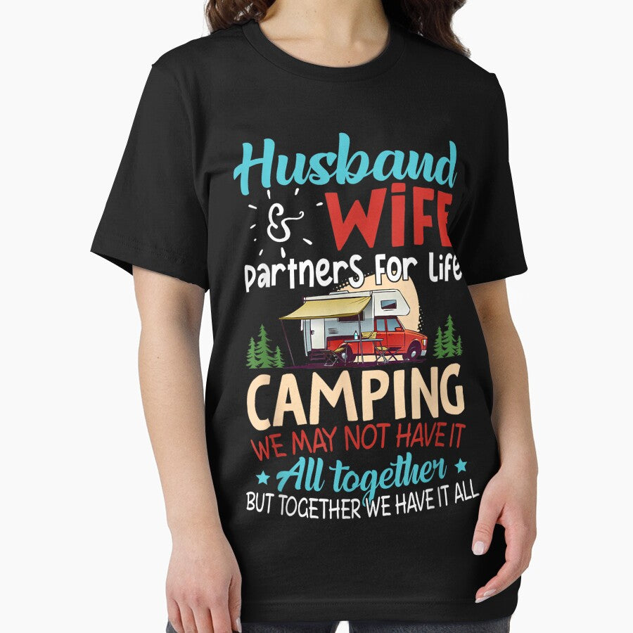 Husband And Wife Camping Partners For Life Camping by SoniaDraper