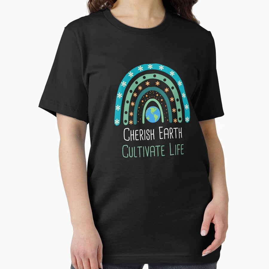 Cherish Earth, Cultivate Life Environmental Protection Positive Phrase by FemiBiutti