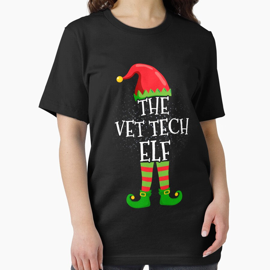 VET TECH Elf Family Matching Christmas Group by CosmoKitsch