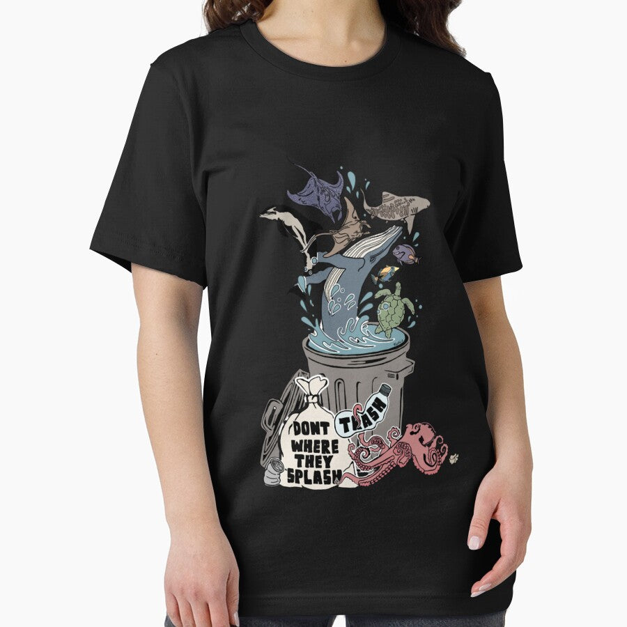 dont trash where they splash Oversized by ConwayIss