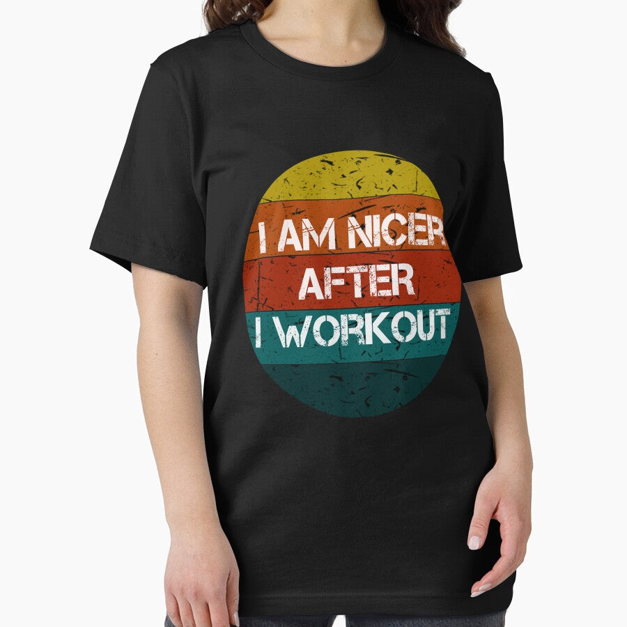 i'm Nicer After i Workout Vintage Gifts by rachidhaz