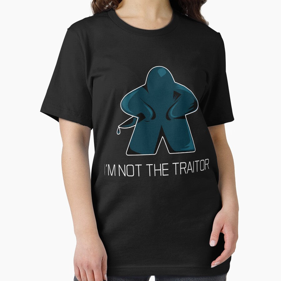 Social Deduction I'M Not The Traitor Meeple Graphic- Board Game - Tabletop Gaming by FranciGuzman