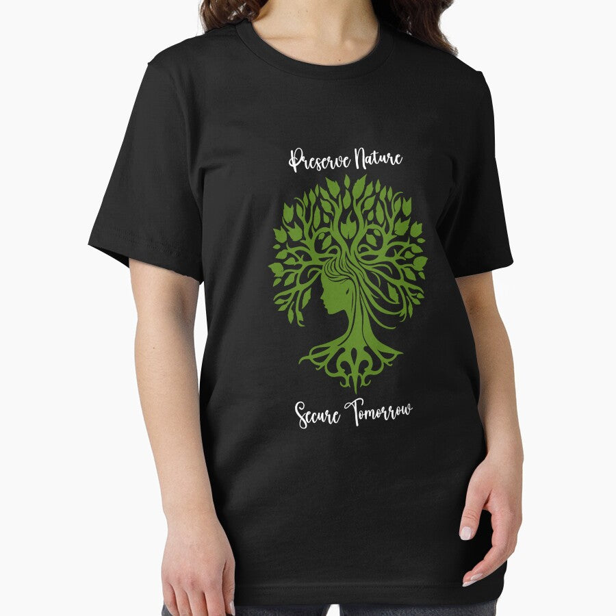Preserve Nature, Secure Tomorrow Environmental Protection Positive Text by FemiBiutti