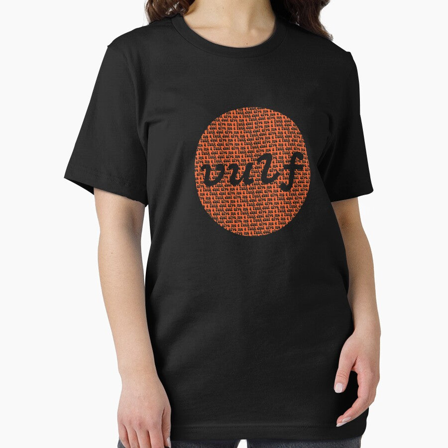 Vulfpeck Shirt Vulf Circle Orange Print by MrSimpler