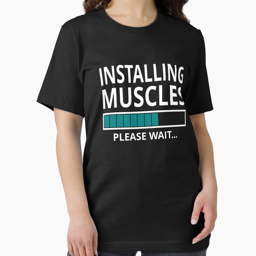 Installing Muscles Please Wait by coolfuntees