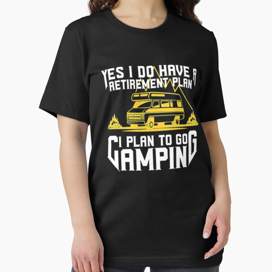 Yes I Do Have A Retirement Plan Camping Funny Quotes Gift by DR-STORE