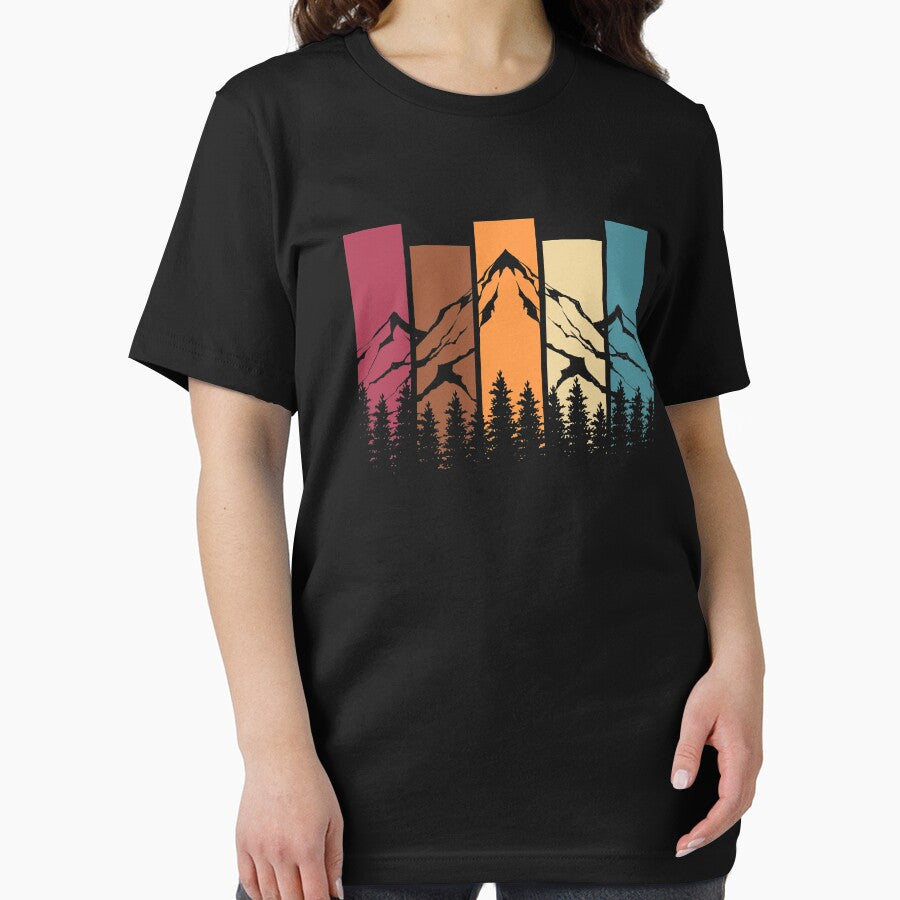 Retro Mountains Hiking Wildlife Outdoors Nature Forest by BennetJaco