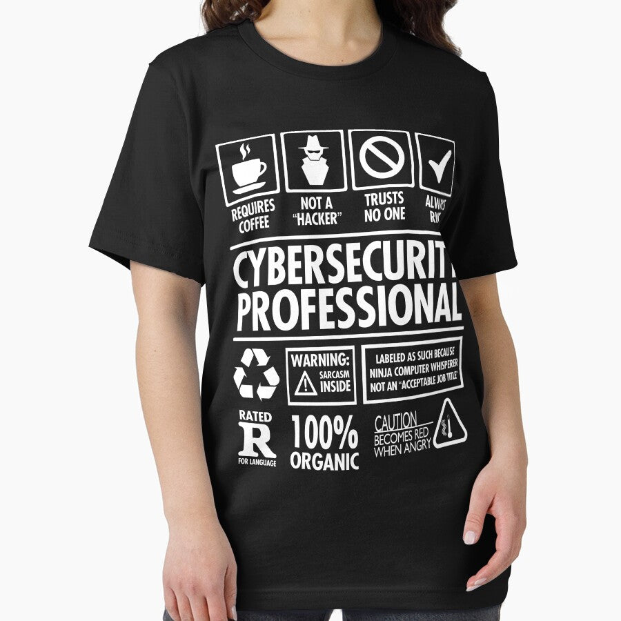 Cybersecurity Not A Hacker Funny by Nerd Shizzle