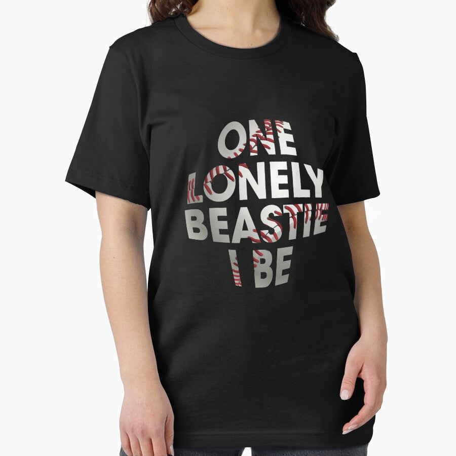 one lonely beastie i be baseball distessed #663 by sandrahofer-art