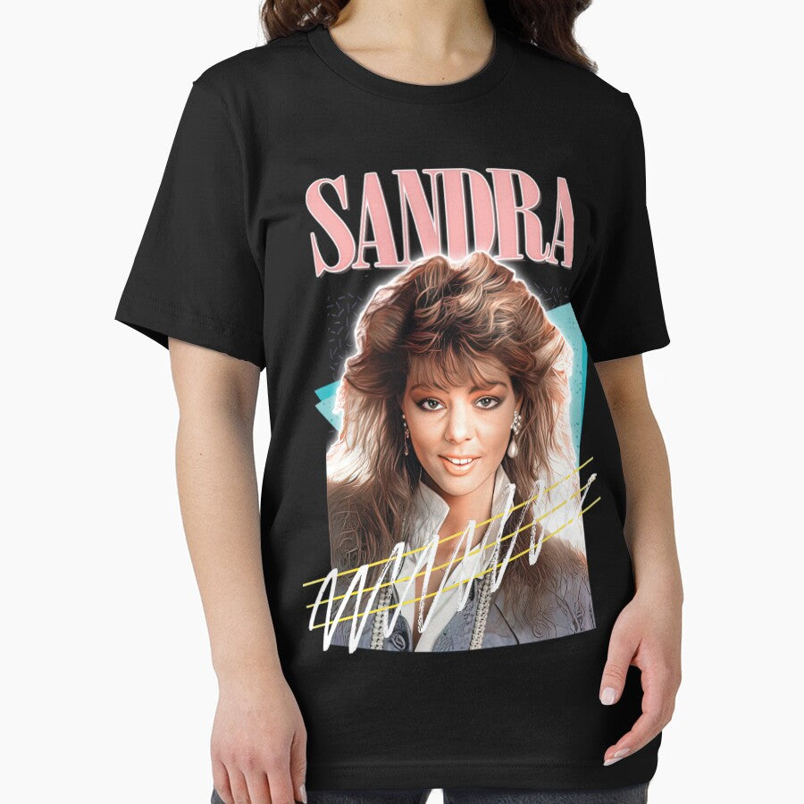 Sandra 80s Cretu Retro Fan Art by ethan45y7zt