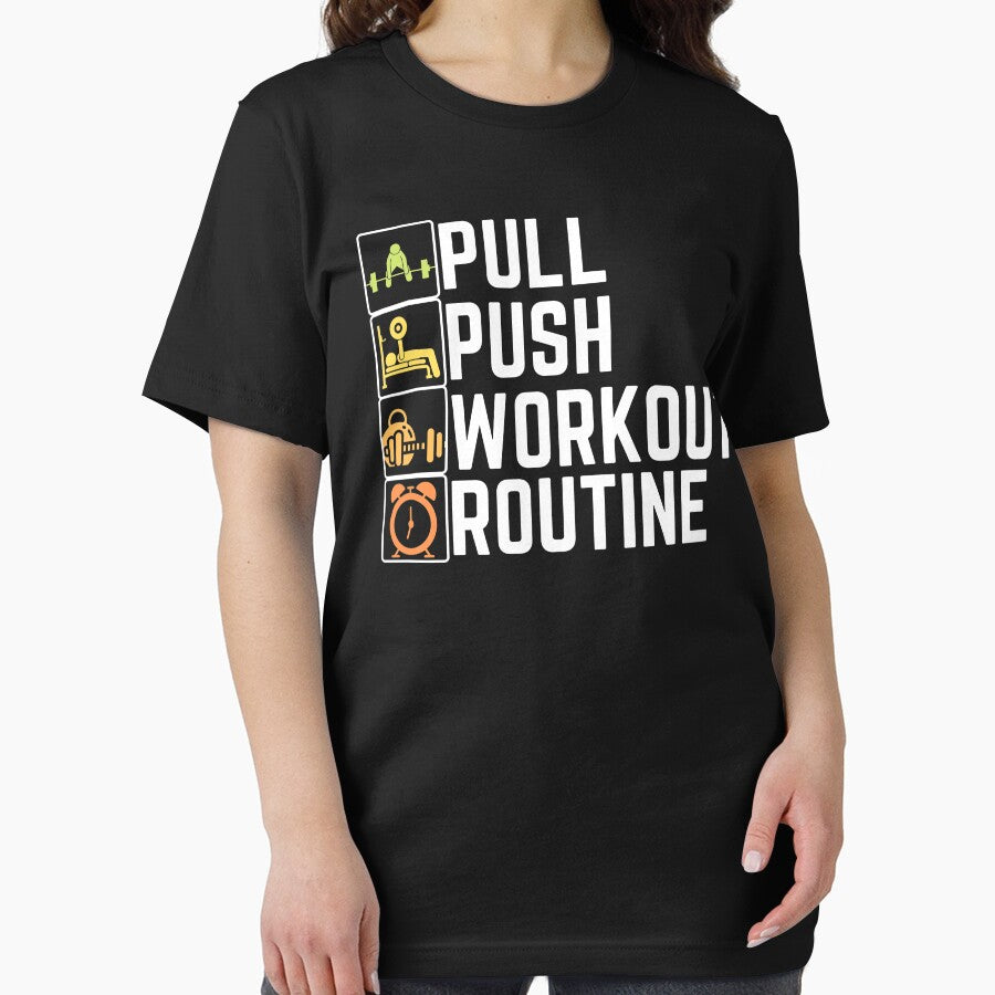 Pull Push Workout Routine by Naeshastore