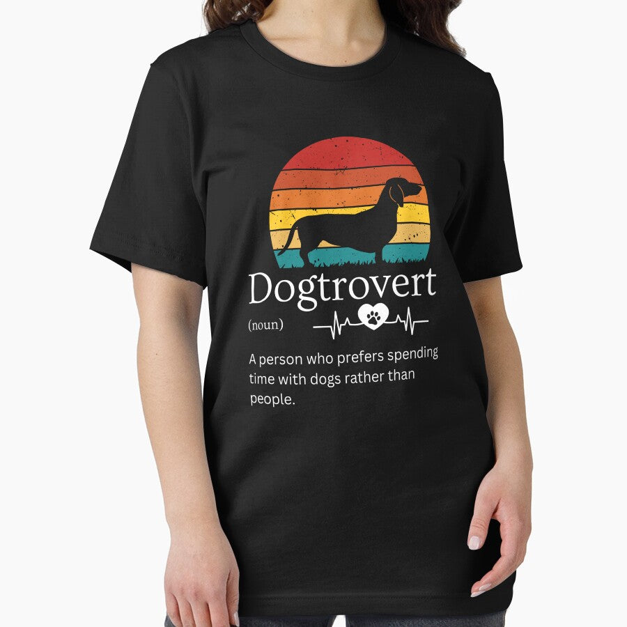 Funny Dog Dad Dog Owner Dogtrovert by Aladdin96