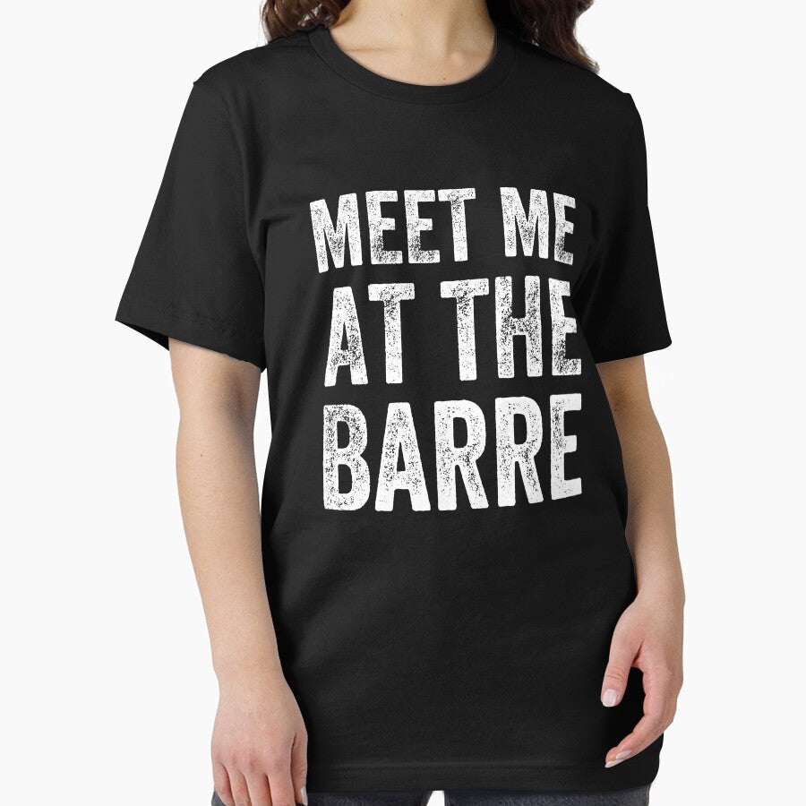 Meet Me at the barre - Barre workout saying by Captain Mood