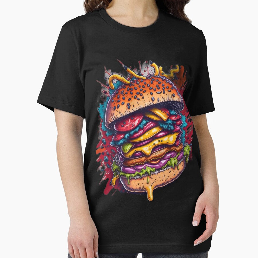 Juicy Crispy Burger Design by DanishDesignCo