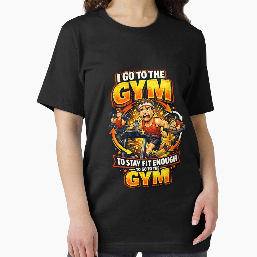 I Go To The Gym To Stay Fit Enough For The Gym by Paroa House