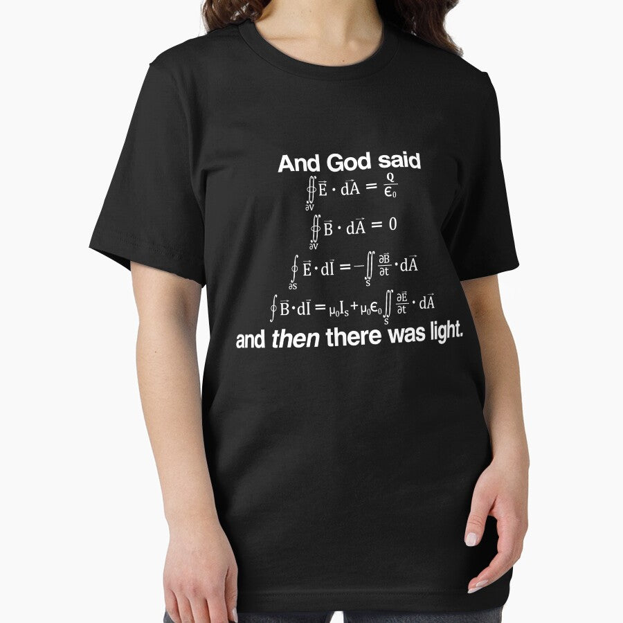 And God Said (Maxwell's equations) by squidyes