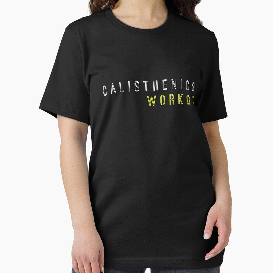 Calisthenics Workout Design T-shirt by Stefanoprince84