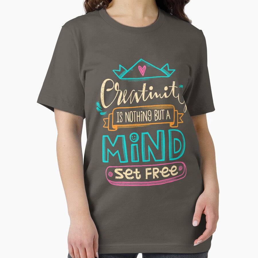 Creativity is nothing but a mind set free | Life Quote by intrique8