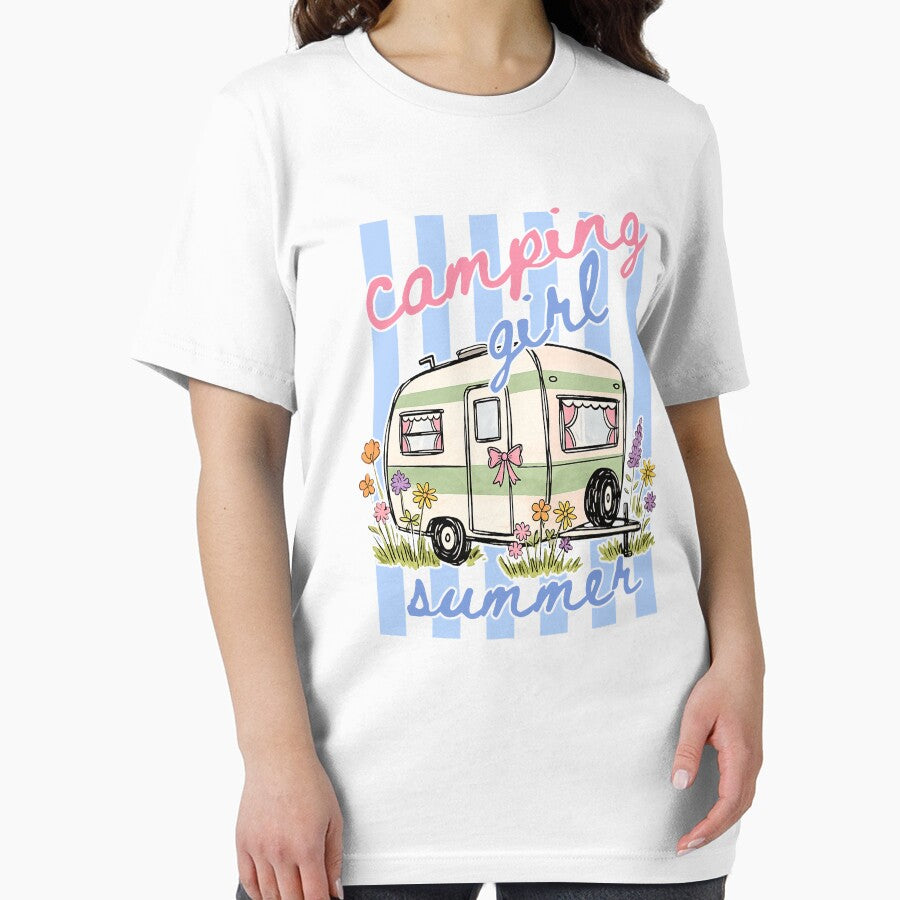 Camping Girl Summer by kar buncles
