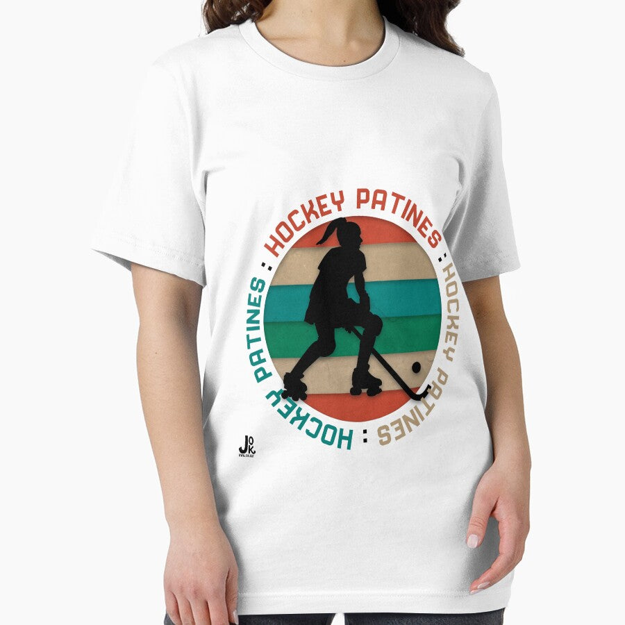 Roller Hockey - Round Girl by Jokcat