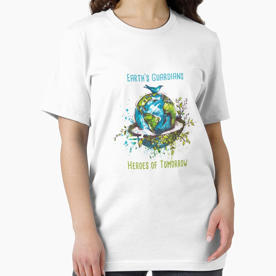 Earth's Guardians, Heroes of Tomorrow Environmental Protection Positive Slogan by FemiBiutti