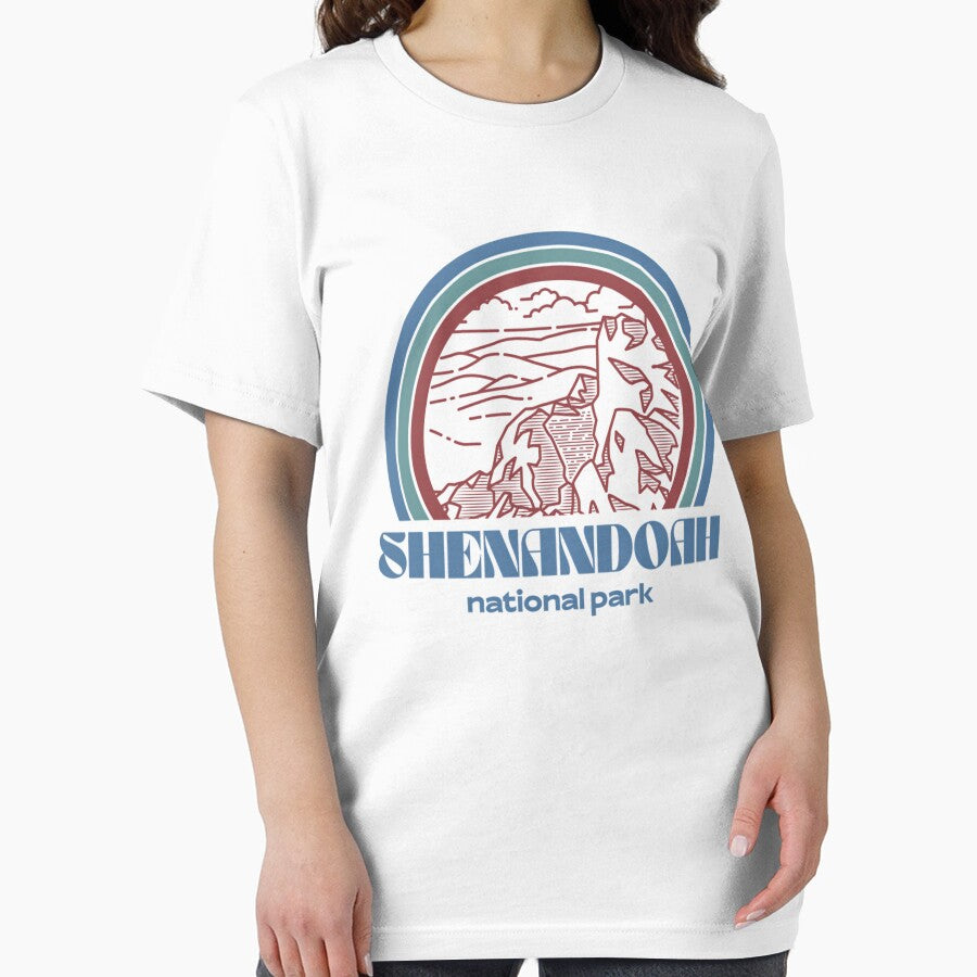 Shenandoah National Park Retro Vintage Style Outdoor Hiking by Georgidy