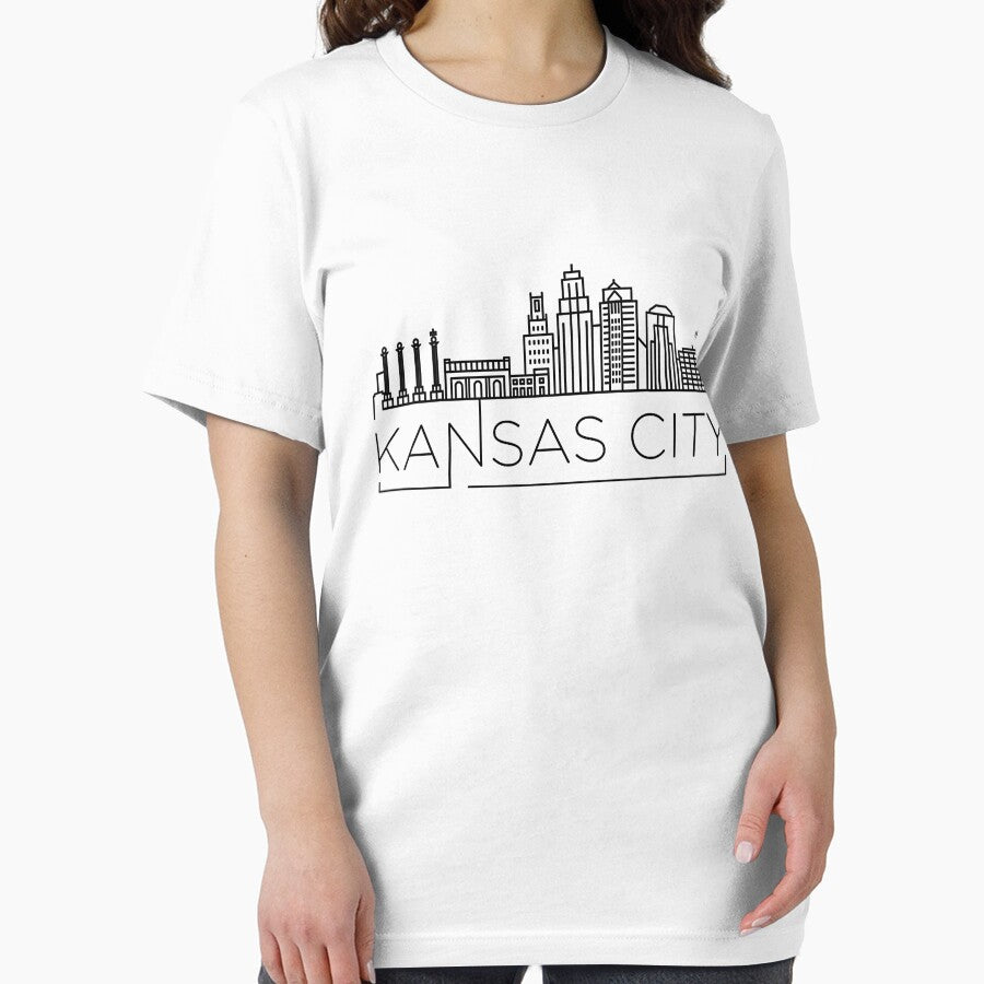 Kansas City Minimal Skyline by Bnaowu718