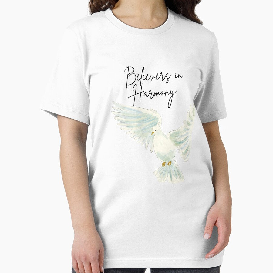 Believers in Harmony Peace Building Positive Slogan Peace Building Positive Text by FemiBiutti