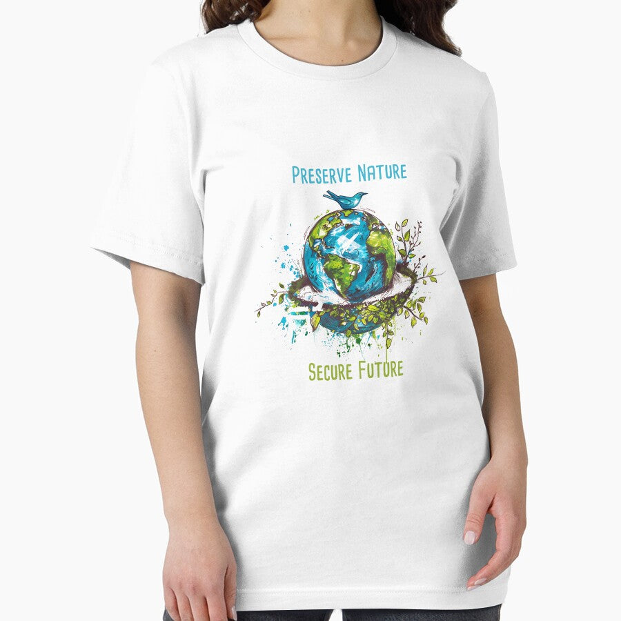 Preserve Nature, Secure Future Environmental Protection Positive Slogan by FemiBiutti
