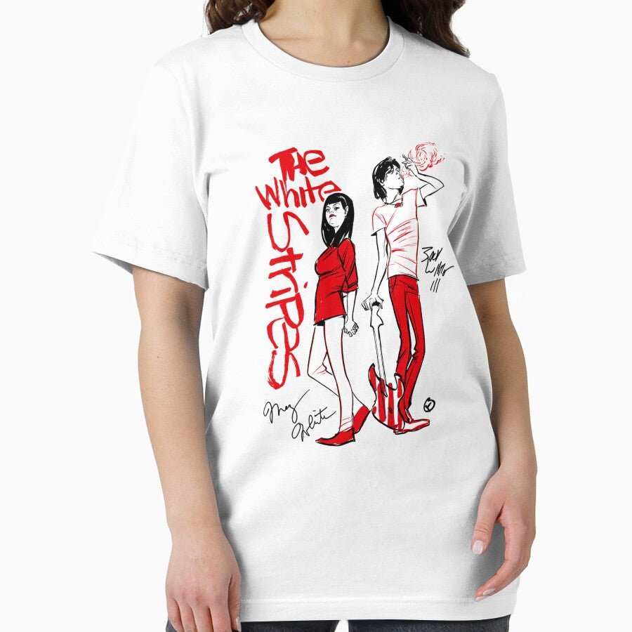 The White Stripes Band Signature Unisex by HeiroseOffical