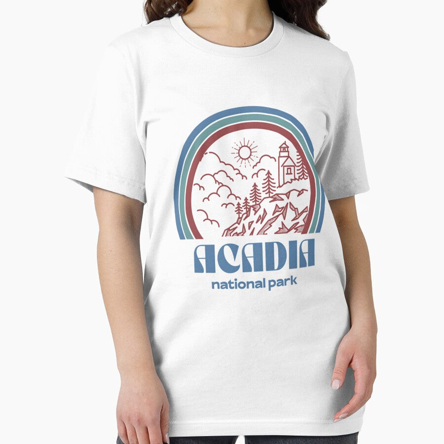 Acadia National Park Retro Vintage Style Outdoor Hiking by Gennadim
