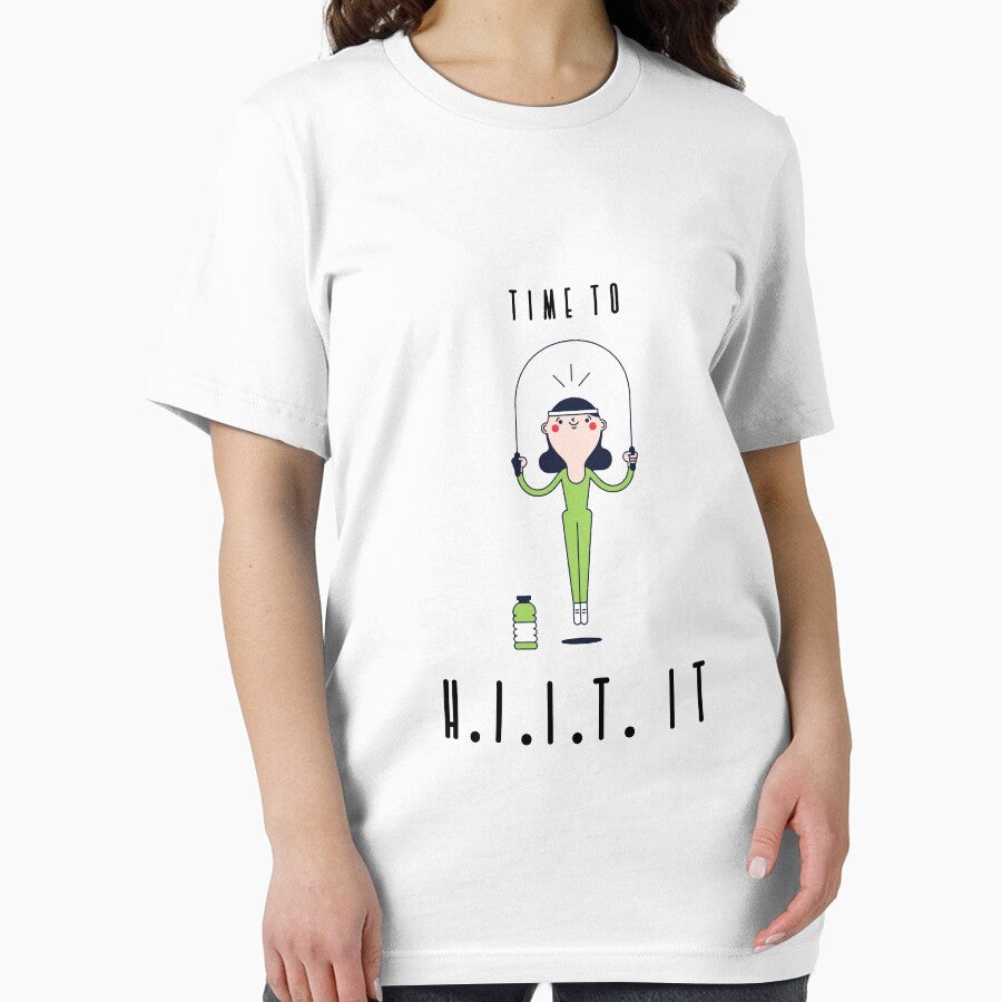 Fitness lovers novelty funny gym shirts for women by SchoomDesigns
