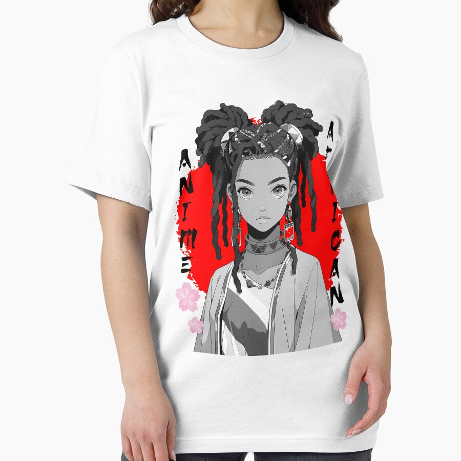 African anime, anime with black characters t-Shirt by Retro Glam  Haven