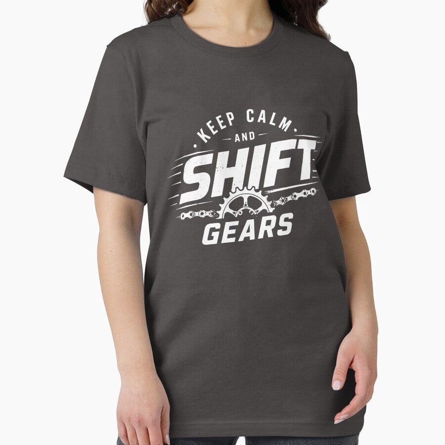 Keep Calm and Shift Gears - Vintage Bike Motivation by ChainPower