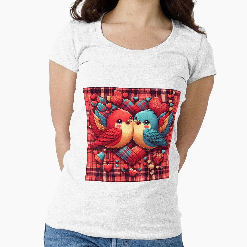 Valentine's day  (Folk Cockatiel Damask, Jewel Tones) : from Egyape artists (3rd design) by egyape ⭐⭐⭐⭐⭐