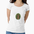 Aesthetic Maranta Prayer Plant Neon Botanical Art by SanclairGoods
