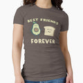 Avocado & Toast Best Friends Forever Pajama T-Shirt Gift by marsbees
