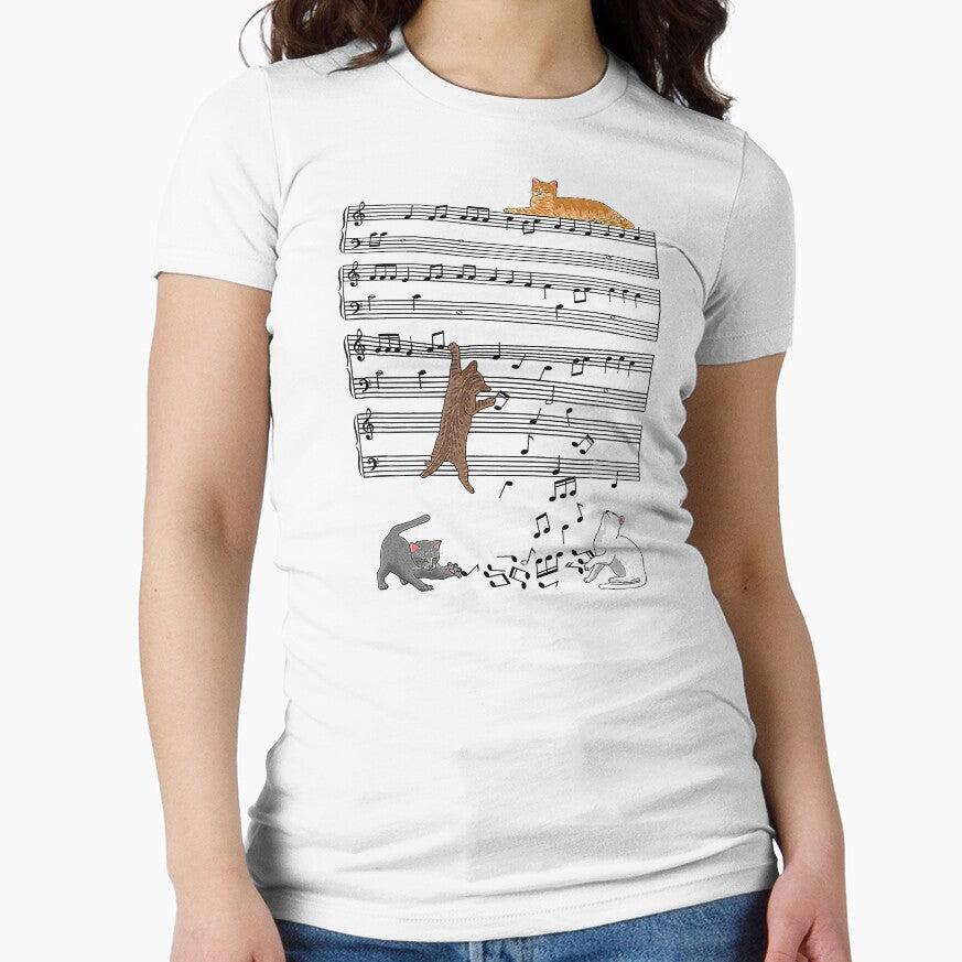 Musical Cats Cat And Music Lover by AaronWeedo