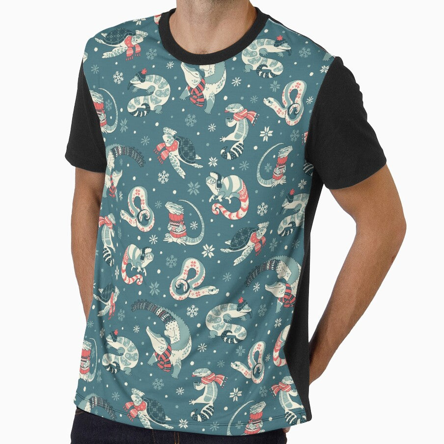 Winter herps in dark blue by Colordrilos