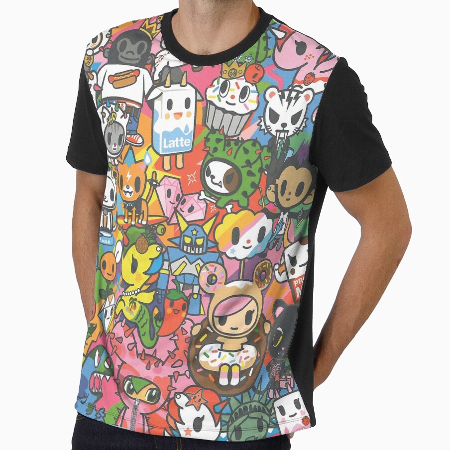 Tokidoki Fun Day Collab Donutella Manga Kawaii Friends by 7strikesquad