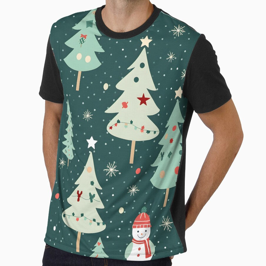Cute Snowman Pattern by LynZorHome
