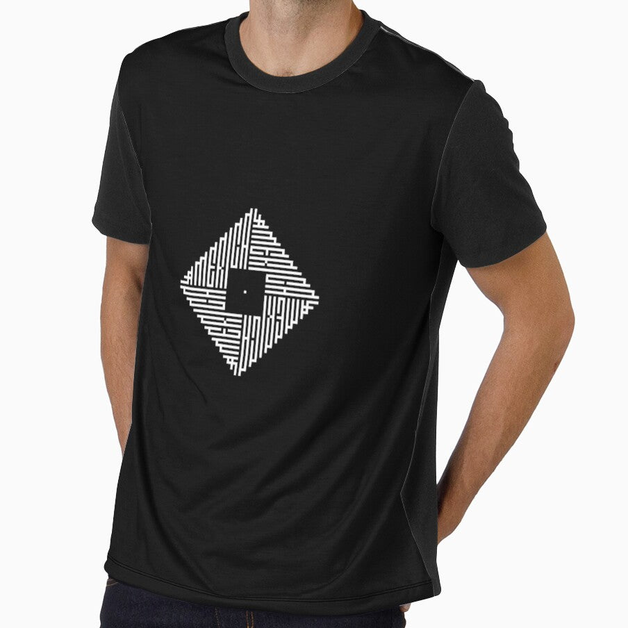 AMERICA | White  | Modern Geometric Kufi Calligraphy | From Name to Art by FOR YOUR NAME